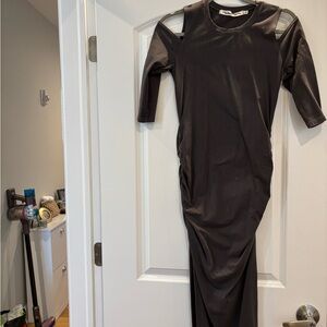 Michael Stars Charcoal Midi Dress